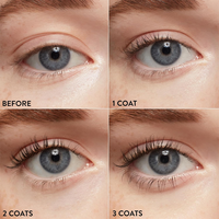 Vente en gros Mascara étanche volumateur et allongeant instantané de marque propre personnalisé jusqu'à 24 heures