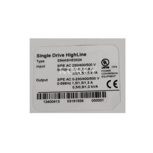 มอเตอร์และไดรฟ์รุ่น E9400 ซีรีส์ ซิงเกิลไดรเวอร์ ไฮไลน์ E94ASHE0024 - Product Image 5