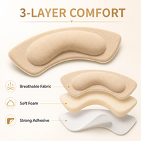 Coussinets et protections d'orteils antidérapants et anti-friction épaissis avec semelles intérieures en mousse – Écologiques, épaisseur 4 mm, unisexe, pour le soin des pieds
