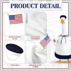 Autres accessoires de costume de canard de haute qualité : chapeau de <span class=keywords><strong>marin</strong></span> et drapeau - Product Image 4