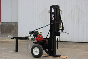 Divisor de troncos hidráulico de 24 toneladas Fendeuse Bois Holzspalter Divisor de troncos rápido - Product Image 4