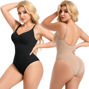<span class=keywords><strong>Body</strong></span> <span class=keywords><strong>Modellante</strong></span> Senza Cuciture ad Alta Compressione per Donne Formose, Sexy, con Sollevamento di Vita e Glutei, Design Traspirante per il Massimo Comfort - Product Image 2