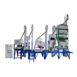 Model 20-30 Integrated Rice Milling Unit Complete set of Machine rice processing line for rice mill plant