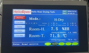 Đa chức năng Công nghiệp thịt bò giật thực phẩm dehydrator bơm nhiệt Trái Cây Rau Máy <span class=keywords><strong>s</strong></span>ấy khô dừa khoai tây xoài CE - Product Image 5