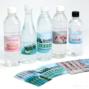 Étiquettes rectangulaires personnalisées en BOPP écologique avec adhésif thermofusible pour solutions d'étiquetage de bouteilles de conditionneur – Marque Winner - Product Image 4