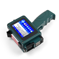 Nueva Impresora de Inyección de Tinta Portátil Mini de 12.7 mm, Impresora de Códigos de Fecha y Hora, Impresora de Inyección de Tinta Portátil para Códigos de Lote