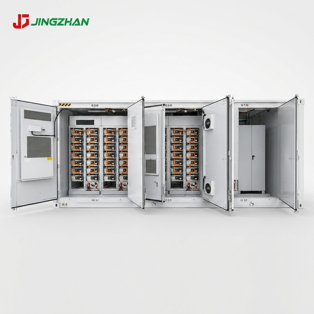 314Ah LFP Cell 5MWh Containerized Energy Storage System 20ft Liquid-Cooled Battery BESS for PV Wind Grid