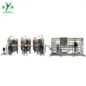 15000 Système de filtration d'eau par osmose inverse personnalisé L'équipement de traitement de l'eau peut être de l'eau purifiée directement potable