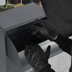 Boîte <span class=keywords><strong>aux</strong></span> <span class=keywords><strong>lettres</strong></span> en acier galvanisé antivol pour <span class=keywords><strong>colis</strong></span> extérieurs, imperméable, durable, facile à installer - Product Image 3