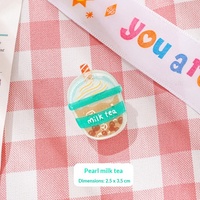 Porte-mémos créatif en forme de bouteille de boisson de dessin animé, style Instagram, avec clip en plastique pour papiers de test, reçus, décoratif et mignon pour étudiants