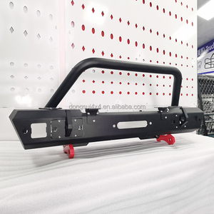High <strong>Adaptability</strong> Steel Front Bumper with LED Lights Durable Off Road Car Accessory for Lc200 toyota nissan ford <strong>jeep</strong> - Product Image 6
