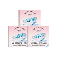 Ice Eye Patch Cool Feeling Gel Eye Mask Meredakan Kelelahan Kompres Dingin untuk Pendinginan Musim Panas