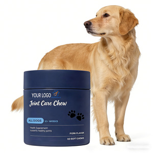 Suplemento Avanzado para el Cuidado de Cadera y Articulaciones de Perros, con Glucosamina y Omega 3, Cúrcuma, en Tabletas Masticables, Gran Venta en AMZ - Product Image 1