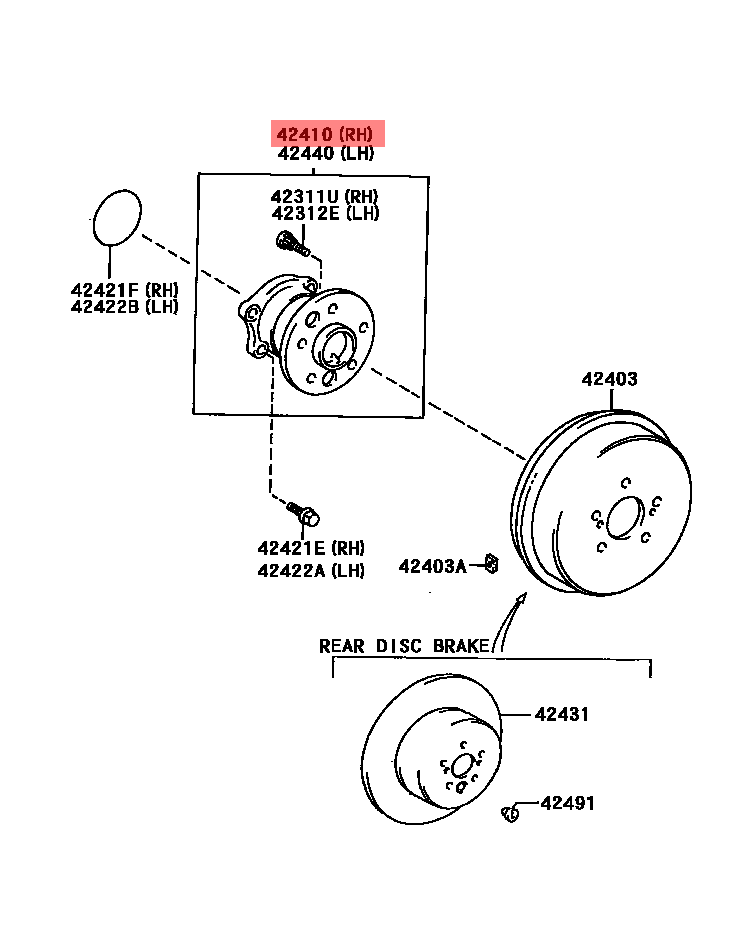 55BWKH02 Wheel Hub Bearing for Toyota Corolla - Precision & Durability