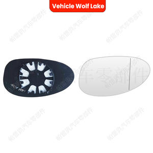 Lente de espejo retrovisor para vehículo Wolf Lake, cristal blanco para BMW E90, repuesto para lado izquierdo y derecho 51167157247 51167157248 - Product Image 2