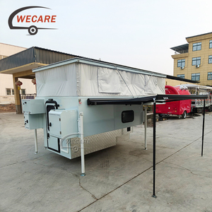WECARE Autocaravana de 4 plazas con paredes de fibra de vidrio, estructura de aluminio, armario, nevera, claraboya, ventana para RV, <span class=keywords><strong>furgoneta</strong></span> familiar para acampar - Product Image 3