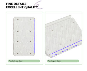 Mini fregona <span class=keywords><strong>de</strong></span> eliminación <span class=keywords><strong>de</strong></span> polvo desechable, manos libres, fregona electrostática para suelo <span class=keywords><strong>de</strong></span> papel, limpieza <span class=keywords><strong>de</strong></span> toallitas húmedas y secas para <span class=keywords><strong>espejo</strong></span> <span class=keywords><strong>de</strong></span> escritorio y Mesa - Product Image 6