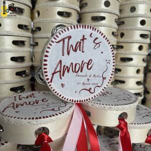 Tamburello a Percussione Personalizzato su Misura da 6 Pollici Tamburo da <span class=keywords><strong>Matrimonio</strong></span> 15 cm Logo Personalizzato Prezzo di Fabbrica - Product Image 3