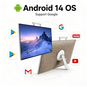 Televisor Inteligente de 27 Pulgadas con Android 14, WiFi, <span class=keywords><strong>Google</strong></span> <span class=keywords><strong>Play</strong></span>, 8 GB de RAM, 128 GB de ROM, Snapdragon 685, Full HD para Uso Comercial y Doméstico - Product Image 3
