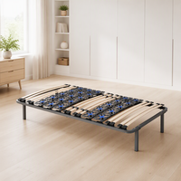 Structure tubulaire OEM sur mesure pour cadres de lit de chambre à louer, base de matelas fortement soutenue pour cadres de lit modernes