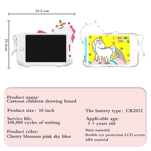 Tablero de dibujo LCD para niños, tableta de escritura, almohadilla portátil para <span class=keywords><strong>mensajes</strong></span>, suministros escolares, almohadillas para notas - Product Image 3