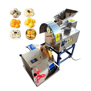 Bakery used full automatic dough divider rounder machine dough ball cutter machines momo dough ball rolling machine