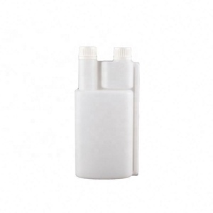 Botella de Plástico de Doble Cámara con Dos Boquillas para Dosificación y Medición de 250 ml, 500 ml y 1000 ml - Product Image 6