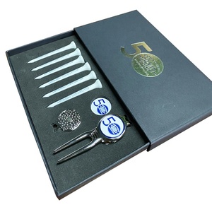Marqueur de balle de <span class=keywords><strong>golf</strong></span> personnalisé pince à chapeau outil divot t-shirts ensemble de pack de <span class=keywords><strong>golf</strong></span> coffret cadeau de <span class=keywords><strong>golf</strong></span> - Product Image 1