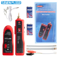 Testeur de câbles réseau souterrains multifonctionnel RJ11/RJ45, traceur de fils numérique UTP Cat5e Cat6, outil de sertissage
