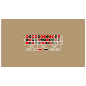 1400*2600 mm Waterproof Flame Retardant Customized Velvet <strong>Felt</strong> 0 Dongguan American <strong>Roulette</strong> <strong>Table</strong> Cloth Layout for Casino <strong>Table</strong> - Product Image 6