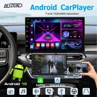 Reproductor de DVD para Auto Hisound de 9/10 Pulgadas con DSP, WiFi, CarPlay Inalámbrico, Android Auto, Almacenamiento de 4+64G y Logotipo OEM Personalizado