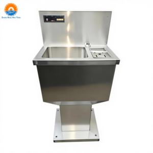 Évier de lavage des mains en acier inoxydable ZBHT avec stérilisateur de couteaux et autres outils <span class=keywords><strong>pour</strong></span> ligne d'abattage et usine de transformation de viande - Product Image 3