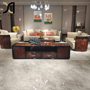 Muebles de buena calidad, sofás de diseño italiano, sofás de estilo americano de cuero genuino, Juego de <span class=keywords><strong>2</strong></span> sofás de sala de estar con precio - Product Image 2