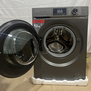 Lavadora de 12 kg, Totalmente Automática, Carga Frontal, de Tambor, con Frecuencia, para Uso Doméstico, Lavadora de Alta Temperatura - Product Image 3