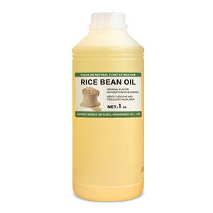 Olio di Crusca di Riso 100% Puro Biologico Pressato a Freddo Olio Vettore Idratante per Crescita dei Capelli, Pelle, Viso, Corpo, Bellezza e Massaggi - Product Image 1