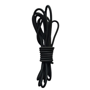 Black Nylon <b>Elastic</b> Rope 7Mm Diameter Single Layer Universal Use Outdoor Sports Gear <b>Cord</b> - Product Image 5