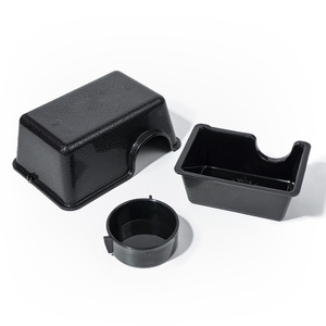 Escondite para <span class=keywords><strong>Reptiles</strong></span>, Escondite Humido Ligero de Plástico para Lagartos, Geckos, Pitones Bola, Duradero y Fácil de Limpiar - Product Image 3