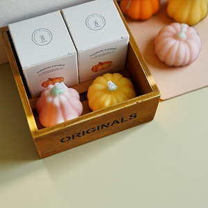 Halloween Home Decor Holiday Party Gift bougies personnalisées Creative Pumpkin Bougie parfumée à la cire de soja faite à la main - Product Image 1