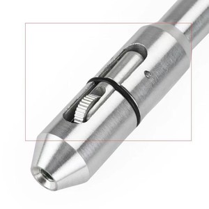 Porte-électrode manuel Levin pour fil TIG, acier, soudage à l'arc à l'argon, argent - Product Image 2