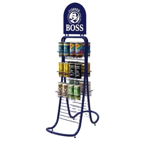 【非売品】RedBullスタンドラック 卸売レッドブルディスプレイラック、金属および木製の陳列棚