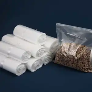 Harga kompetitif transparan tas kering besar grosir kemasan makanan kantong plastik bening transparan