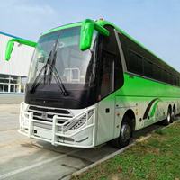 Autocar Zhongtong LCK6121 58 places d'occasion, bus de luxe avec toilettes, conduite à droite, Euro 3, diesel, boîte manuelle, à vendre