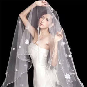 Long Net fil cheveux accessoires mode partout dans le ciel étoile mariage voiles de mariée princesse robe de mariée pour les femmes <span class=keywords><strong>2022</strong></span> - Product Image 2
