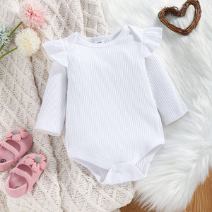 Set di vestiti appena nati per pagliaccetto per bambina + cappotto in gilet di pelliccia + borsa Set di vestiti invernali per neonati appena nati Set di tute per bambini per la stagione autunnale - Product Image 3