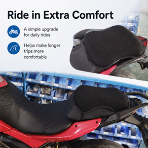 Accesorios para Motocicleta, Funda de Asiento Transpirable con Cojín de Gel para Alivio de Presión, para Yamaha, <span class=keywords><strong>BMW</strong></span>, Zontes, <span class=keywords><strong>VOGE</strong></span> - Product Image 4