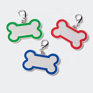 Pin kerah Enamel bentuk tulang lucu warna-warni grosir Logo kustom pabrik Tiongkok kualitas tinggi diskon besar-besaran <span class=keywords><strong>Tag</strong></span> anjing Aloi seng - Product Image 1