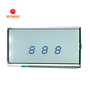 Tùy chỉnh phân khúc xe máy đồng hồ tốc độ <span class=keywords><strong>LCD</strong></span> Transflective transmissive hiển thị cho Ebike Xe Xe Máy Đo Dặm - Product Image 3