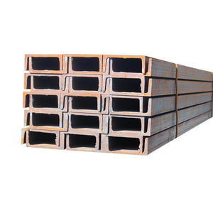 Fábrica A36 S235jr S275jr A572 A572 Ss400 Tipo C Canal de acero para material de construcción estructural - Product Image 5