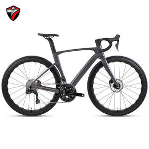 Vélo de route en carbone 700C 24 vitesses Freins à disque hydrauliques Cadre rigide SHIMANO 105/R7120 2x12 Dérailleur avant/arrière Rotor 160 mm - Product Image 3