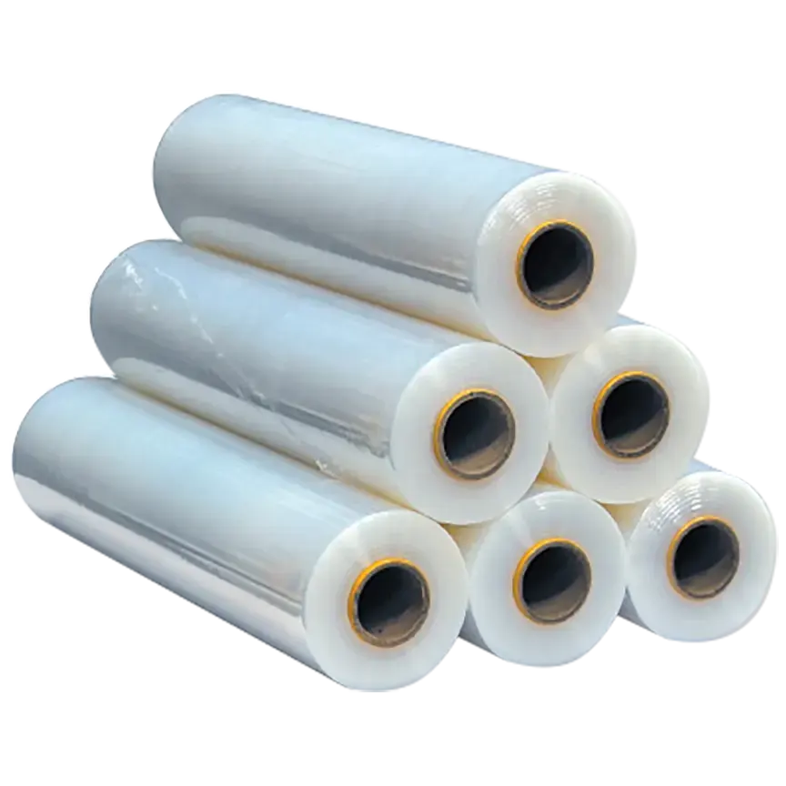 PACK Factory Price Transparent Pallet Wrapping Stretch Film Plastic Polyethylene Film Pallet Plastic Lldpe Strech Film